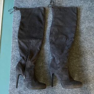 Over the knee boots